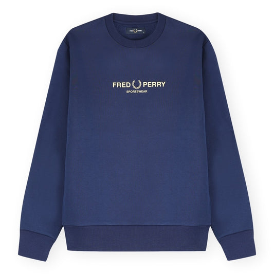 Fred Perry Sweatshirt French Navy