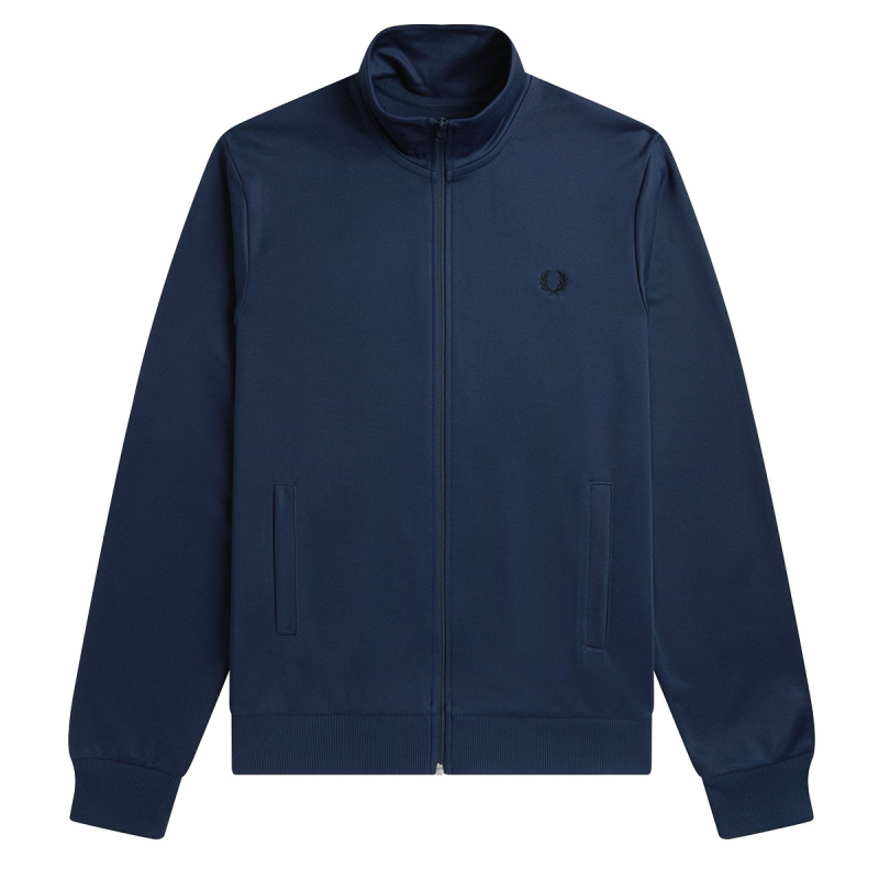 Fred Perry Track Jacket Dark Carbon / Black