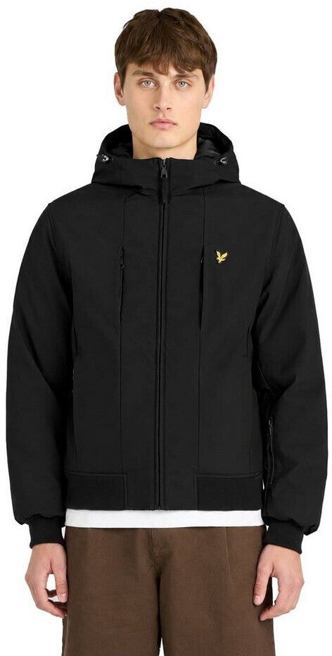 Lyle & Scott Padded Softshell Jacket Jet Black