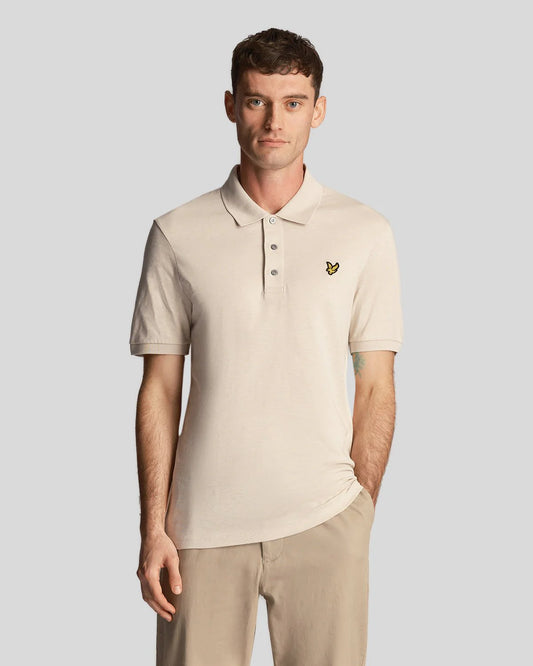 Lyle & Scott Slub Polo Shirt Cove