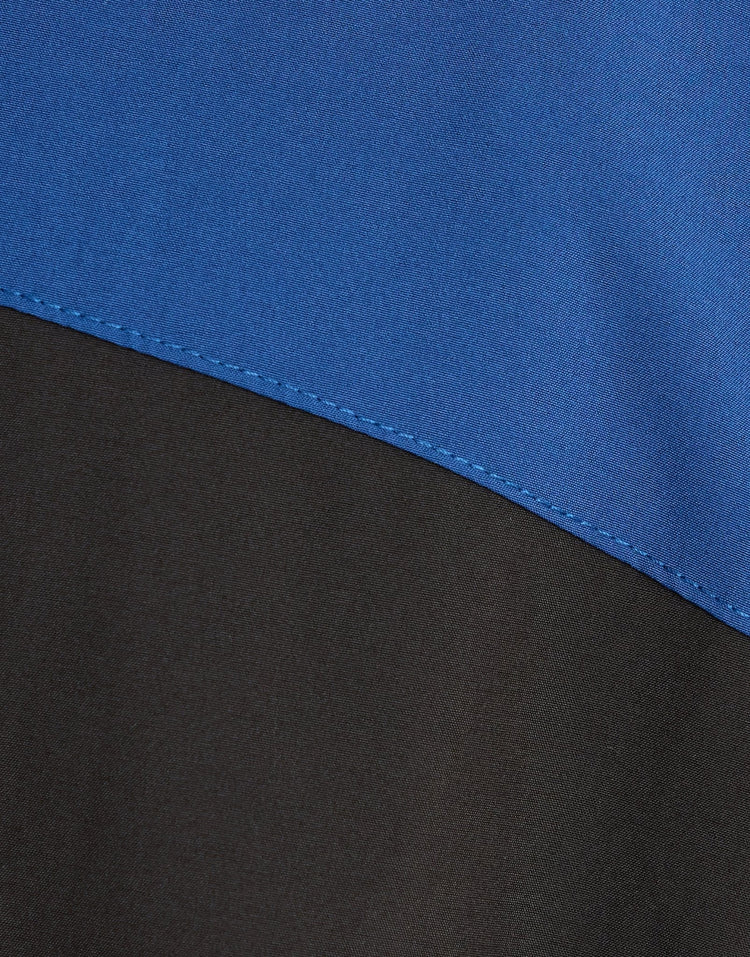 Lyle & Scott Sports Panelled Windbreaker Jacket Jet Black / Navy Peony