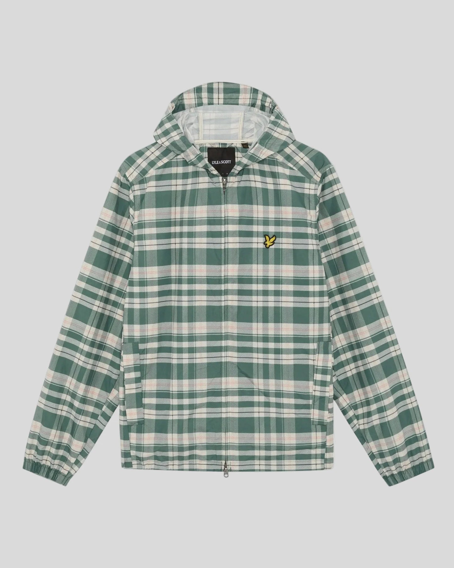 Lyle & Scott Tartan Lightweight Hooded Jacket