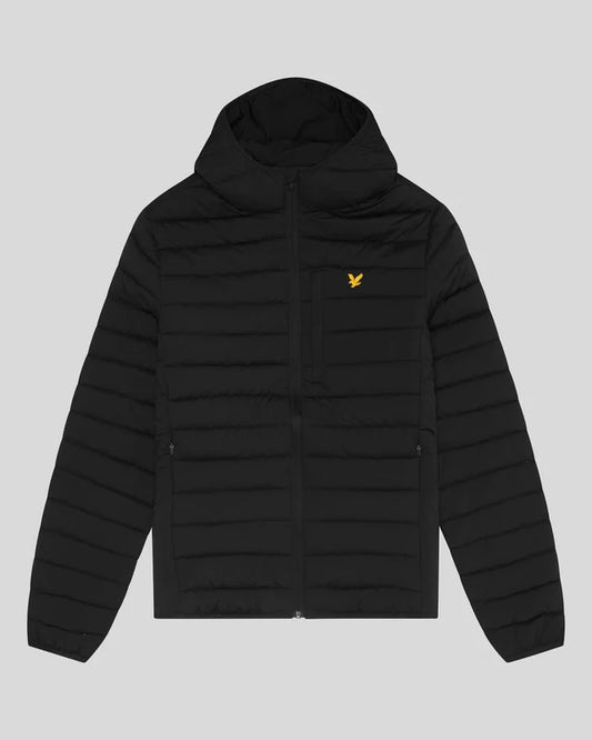 Lyle & Scott Sports Water Resistant Puffer Jacket Jet Black