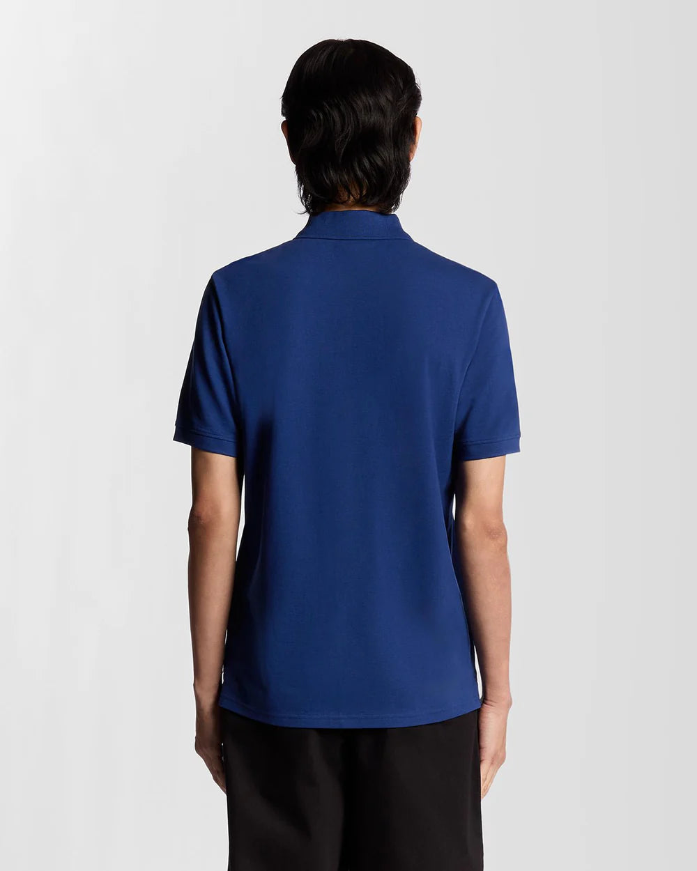 Lyle & Scott Superfine Katoenen Poloshirt Blueprint