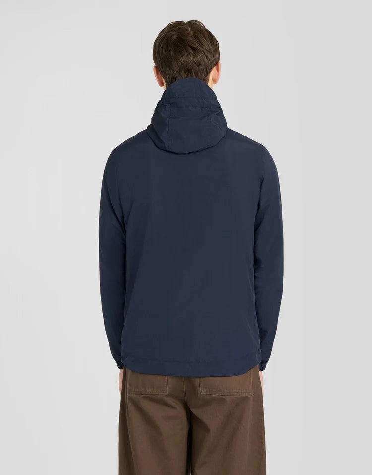 Lyle & Scott Contrast Zip Water Resistant Jacket Dark Navy / White