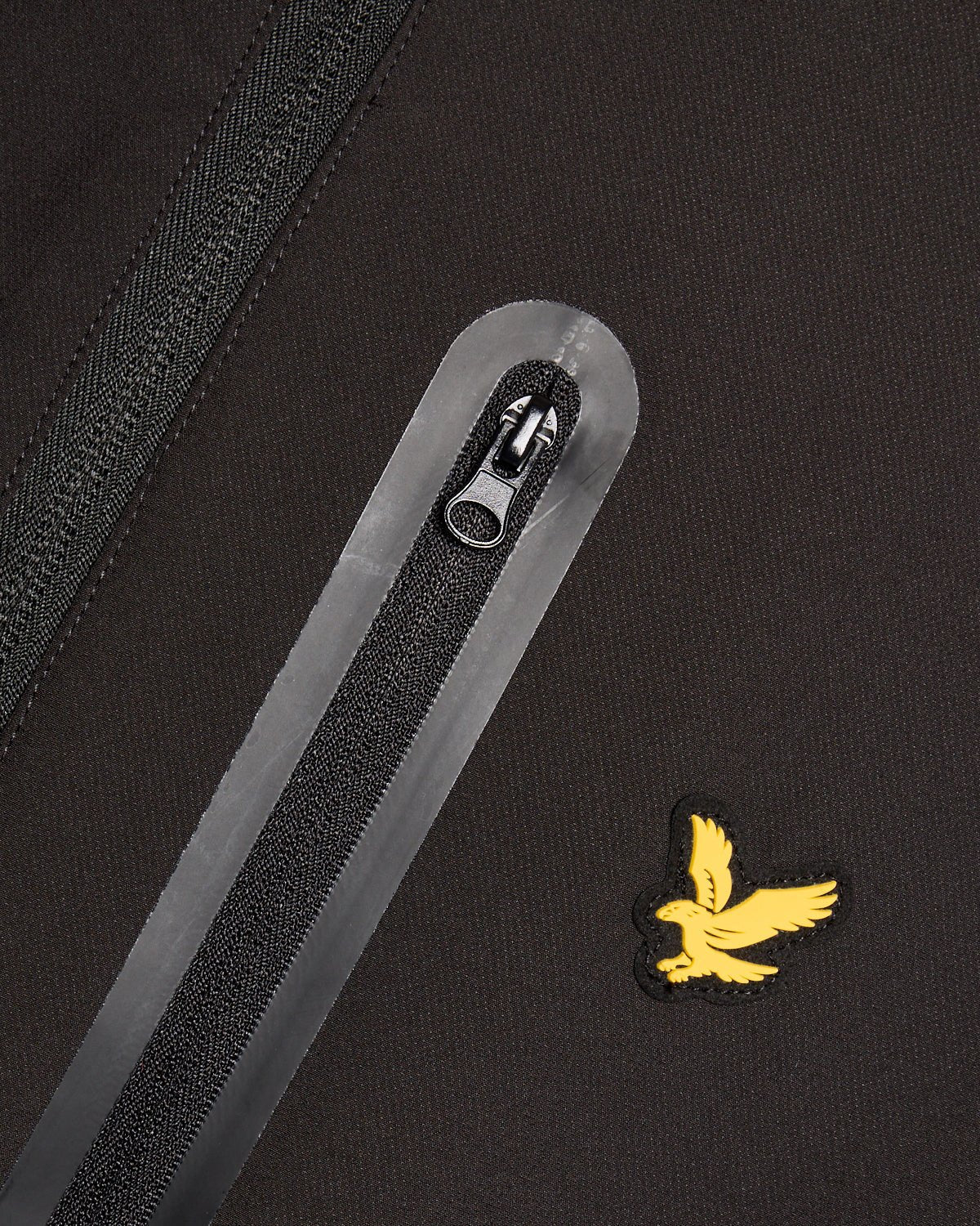 Lyle & Scott Sports Water Resistant Hooded Jacket Black