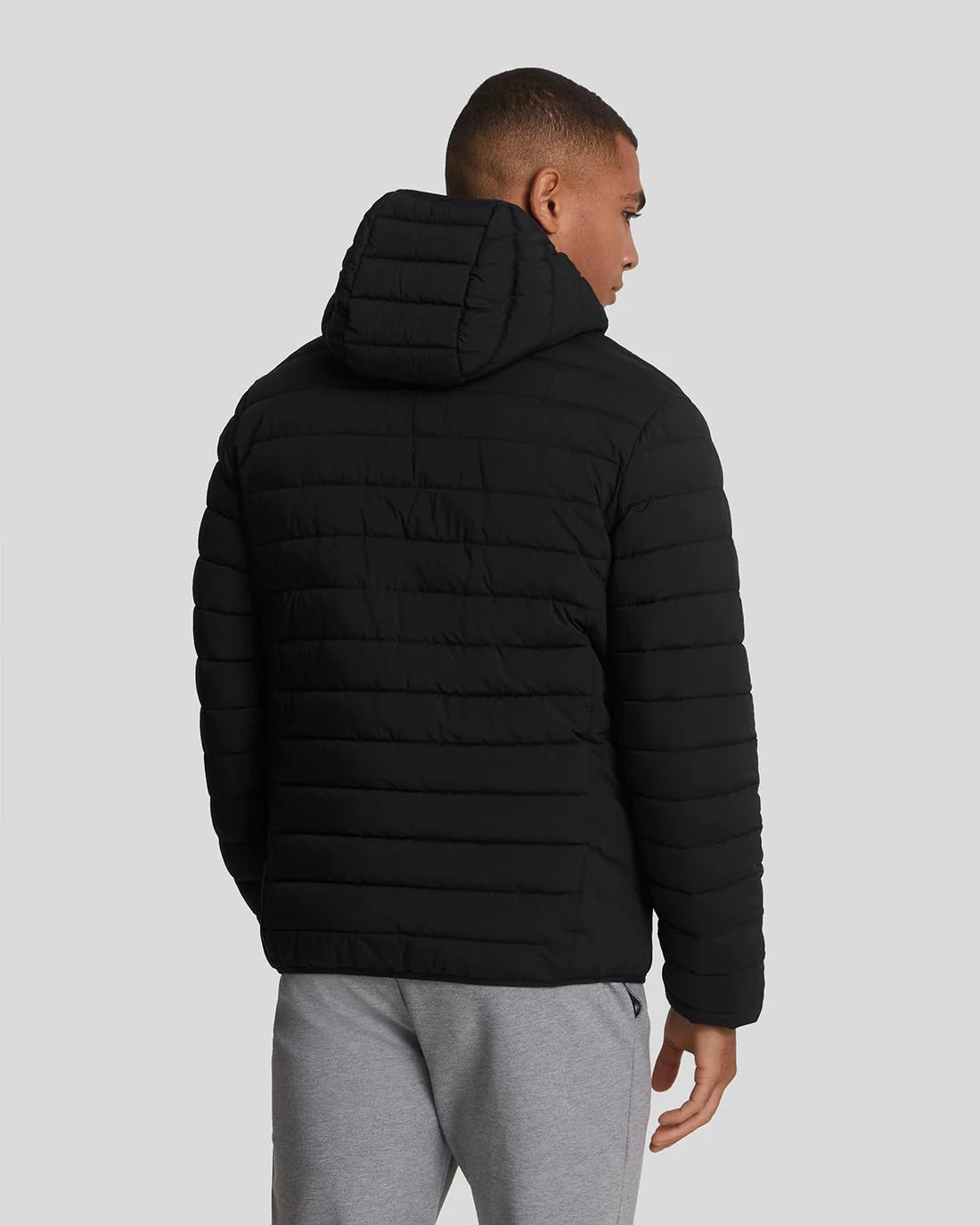 Lyle & Scott Sports Water Resistant Puffer Jacket Jet Black