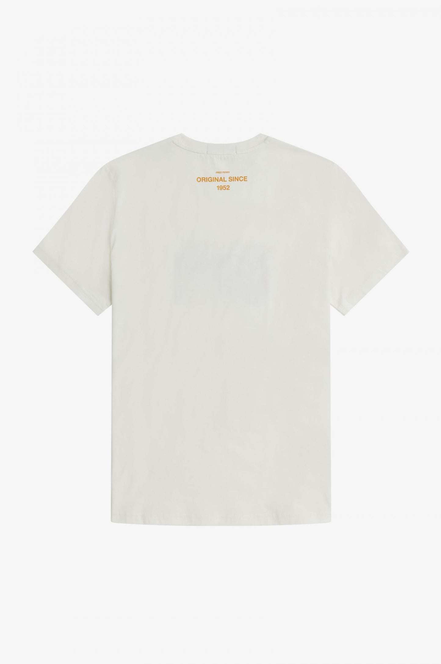 Fred Perry Glitch Graphic T-Shirt Snow White