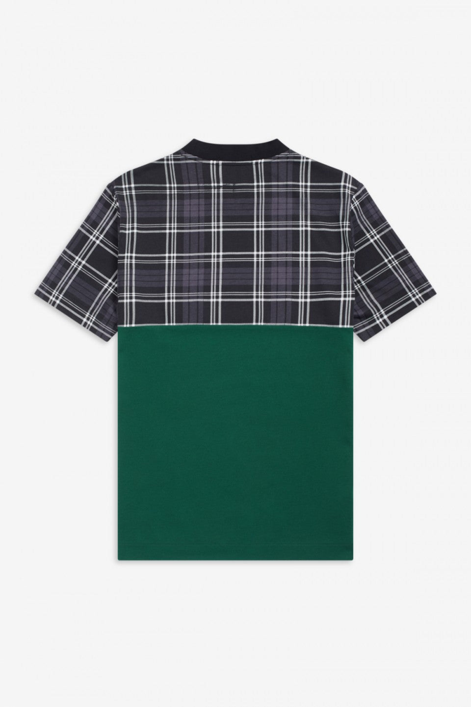 Fred Perry Tartan Panel T-Shirt
